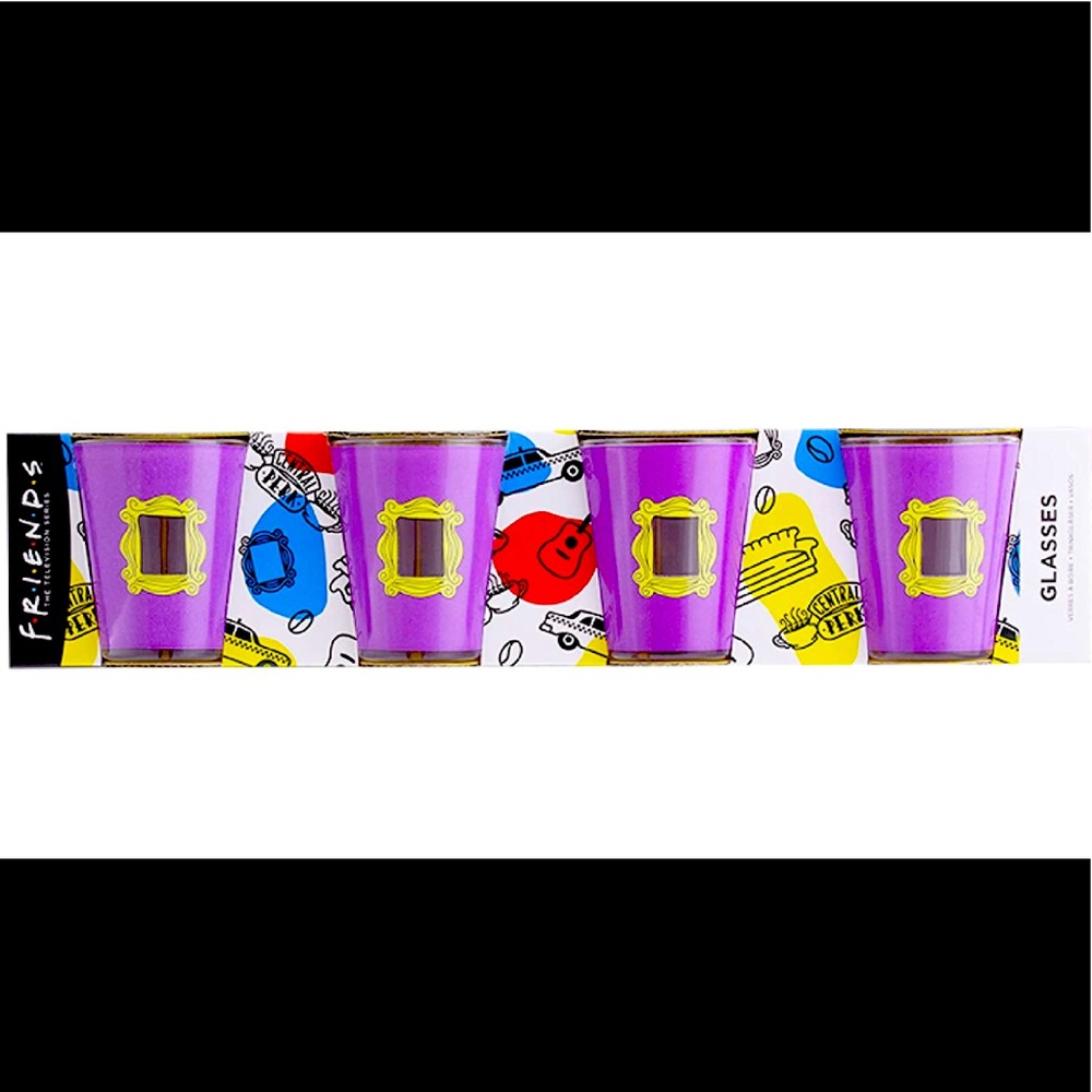 Friends TV show Paladone Friends Shot Glasses - Set of 4 - Monica's Photo Frame